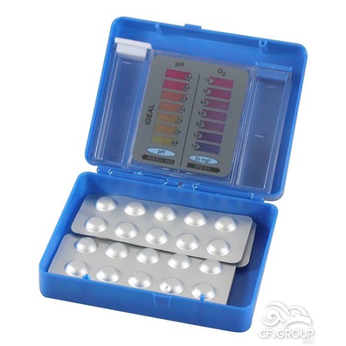 PP - Pooltester O₂/pH, Oksigjen Aktiv (blister)
